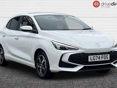 Used MG MG3 Trophy 194 HP (142 kW) 2025 White Hatchback