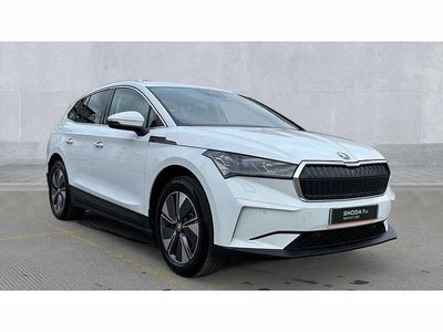 Moon white metallic Used 2025 Skoda Enyaq iV SUV | £28,995 (Fair price)