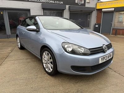 Blue Used 2013 VW Golf Cabriolet S Cabriolet | £4,495 (A bit pricey)