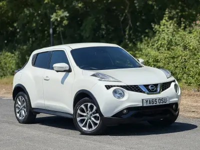 Used Nissan Juke Tekna 110 HP (80 kW) 2015 White SUV