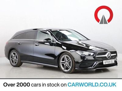Black Used 2019 Mercedes CLA220 Shooting Brake AMG line Estate | £15,701 (Fair price)