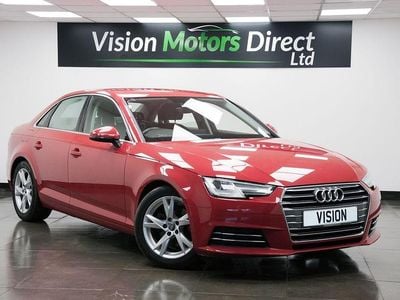 Used Audi A4 Sport 2016 Red Sedan