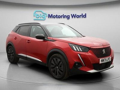Used Peugeot e-2008 Premium 100 kW (136 HP) 2021 Red SUV