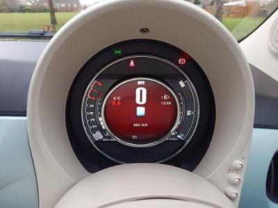 Used Fiat 500C S 70 HP (51 kW) 2024 Green Cabriolet