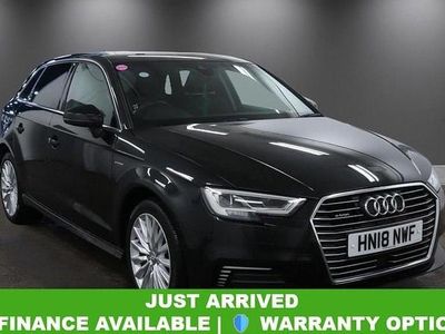 Used Audi A3 e-tron Advanced 2018 Black Hatchback