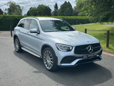 Used Mercedes GLC220 AMG Line Premium 2021 Silver Estate