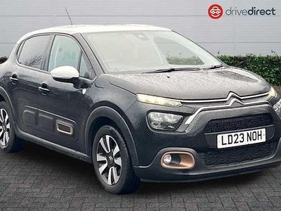 Black Used 2023 Citroën C3 PureTech Hatchback | £10,768 (Fair price)