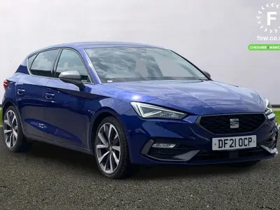 Used Seat Leon FR Sport 2021 Blue Hatchback
