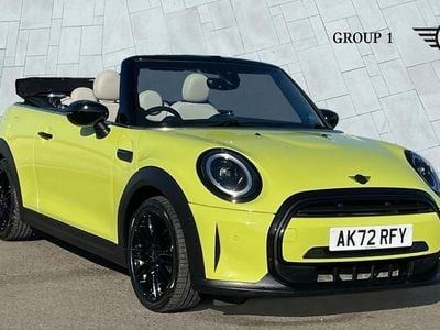 Yellow Used 2022 Mini Cooper Exclusive Hatchback | £18,995 (Fair price)