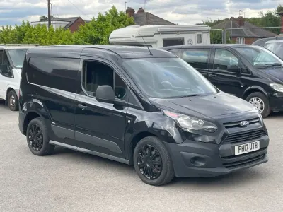 Used Ford Transit Connect 75 HP (55 kW) 2017 Black MPV