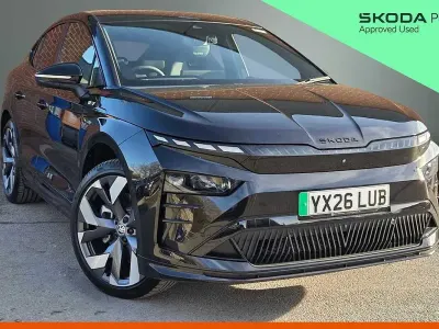 Used Skoda Enyaq iV vRS 250 kW (340 HP) 2026 Black SUV