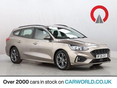 Silver Used 2020 Ford Focus ST-Line Estate | £8,655 (Good price)