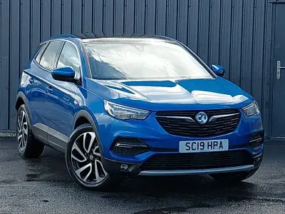 Used Vauxhall Grandland X Elite 130 HP (95 kW) 2019 Blue SUV