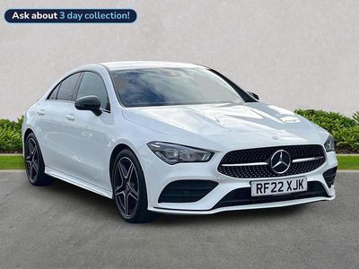 White Used 2022 Mercedes CLA180 Executive Sedan | £22,999 (Fair price)