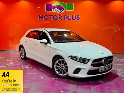 Used Mercedes A180 116 HP (85 kW) 2019 White Hatchback