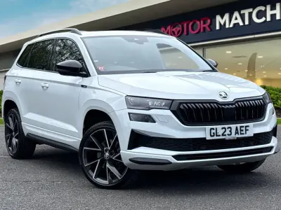 Used Skoda Karoq SportLine 2023 White SUV