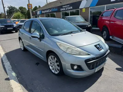Used Peugeot 207 Allure 90 HP (66 kW) 2011 Blue Hatchback