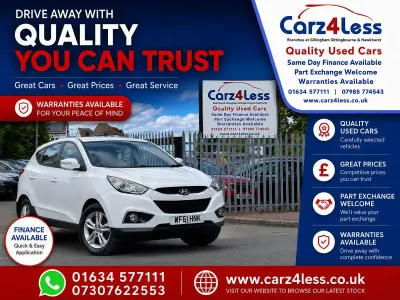 Used Hyundai ix35 Style 135 HP (99 kW) 2011 White SUV