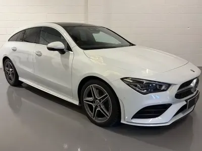 Used Mercedes CLA220 AMG Line Premium Plus 2020 White Coupe