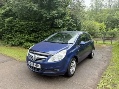 Used Vauxhall Corsa Active 2009 Blue Hatchback