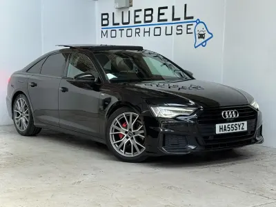 Used Audi A6 Black Edition 204 HP (150 kW) 2019 Black Sedan