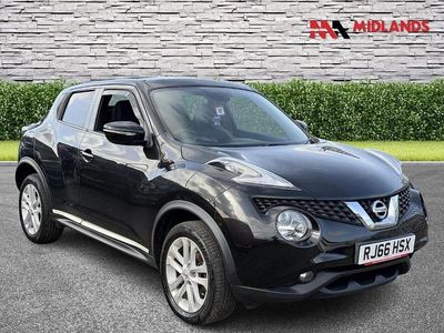Used Nissan Juke N-Connecta 110 HP (80 kW) 2016 Black SUV