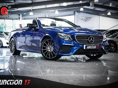 Used Mercedes E220 AMG Line Premium Plus 2020 Blue Cabriolet