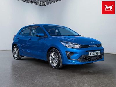 Blue Used 2022 Kia Rio Hatchback | £12,495 (Fair price)