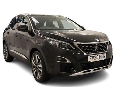 Used Peugeot 3008 Premium 2020 Black SUV