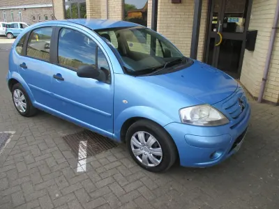 Used Citroën C3 VTR Sport 75 HP (55 kW) 2009 Blue Hatchback