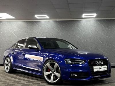 Used Audi A4 Black Edition 272 HP (200 kW) 2013 Blue Sedan