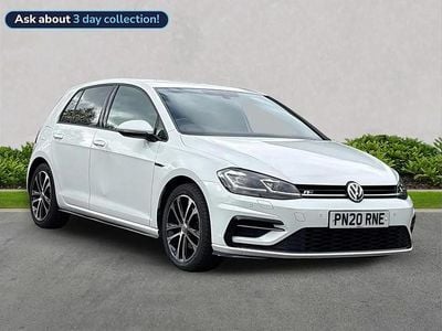 Used VW Golf VIII R-line Edition 147 HP (108 kW) 2020 White Hatchback