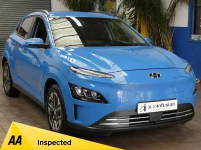 Used Hyundai Kona Premium 150 kW (204 HP) 2022 Blue SUV