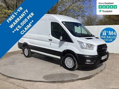 Used Ford Transit Trend 130 HP (95 kW) 2020 White Van
