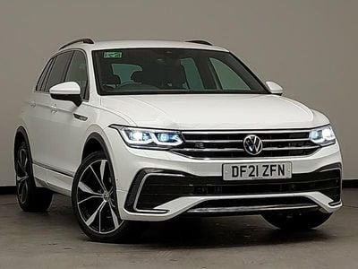 Used VW Tiguan R-line 150 HP (110 kW) 2021 White SUV