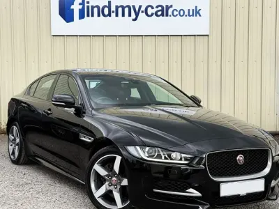 Used Jaguar XE R-Sport 180 HP (132 kW) 2017 Black Sedan