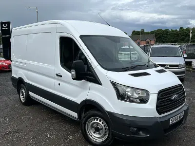 Used Ford Transit 130 HP (95 kW) 2018 White Van
