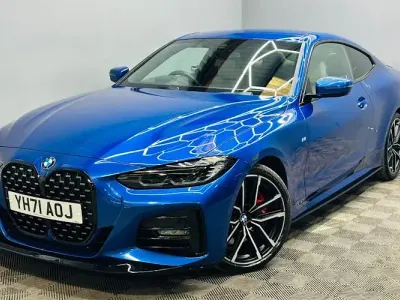 Used BMW 420 M Sport 190 HP (139 kW) 2021 Blue Coupe