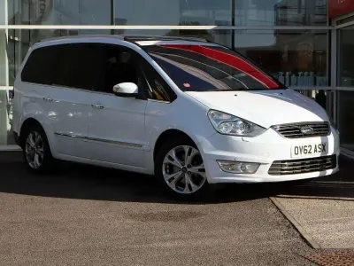 Used Ford Galaxy Titanium X 115 HP (84 kW) 2012 White MPV