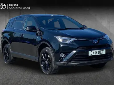 Used Toyota RAV4 Hybrid 197 HP (144 kW) 2018 Black SUV