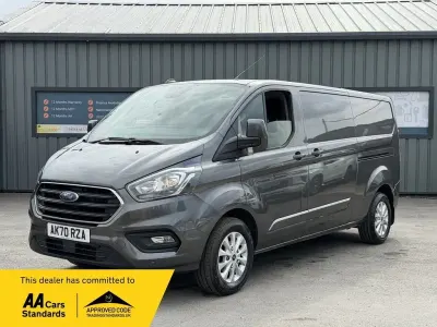 Used Ford Transit Custom Limited 130 HP (95 kW) 2021 Grey Van