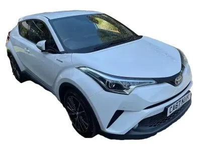 Used Toyota C-HR 122 HP (89 kW) 2018 White SUV