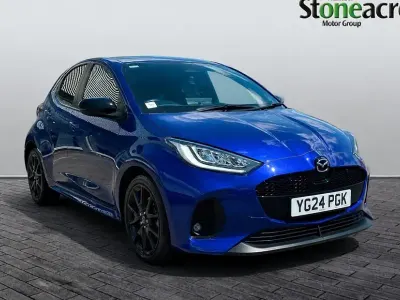 Used Mazda 2 Homura-Line 116 HP (85 kW) 2024 Blue Hatchback