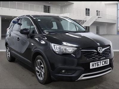 Used Vauxhall Crossland X S 99 HP (72 kW) 2017 Black SUV