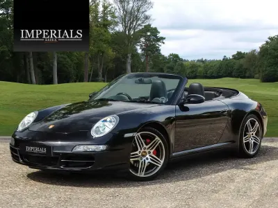 Used Porsche 911 Carrera 4S Cabriolet 2008 Black Cabriolet