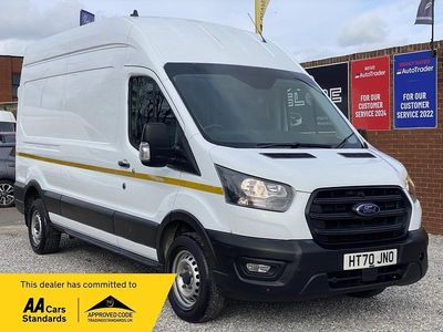 Used Ford Transit S 130 HP (95 kW) 2021 White Van