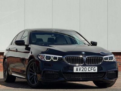 Used BMW 520 M Sport 2020 Black Sedan