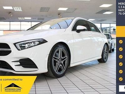 Used Mercedes A180 AMG line 116 HP (85 kW) 2018 White Hatchback