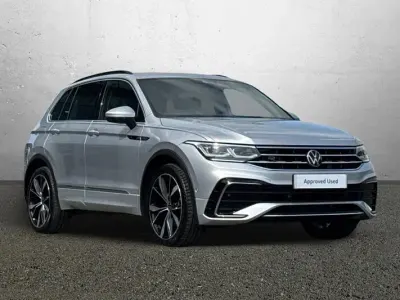Used VW Tiguan R-line 190 HP (139 kW) 2022 Silver SUV