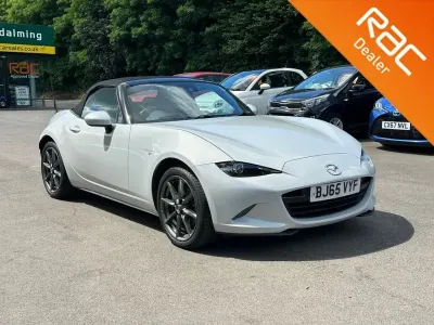 Used Mazda MX5 Inclusive 160 HP (117 kW) 2016 Silver Cabriolet